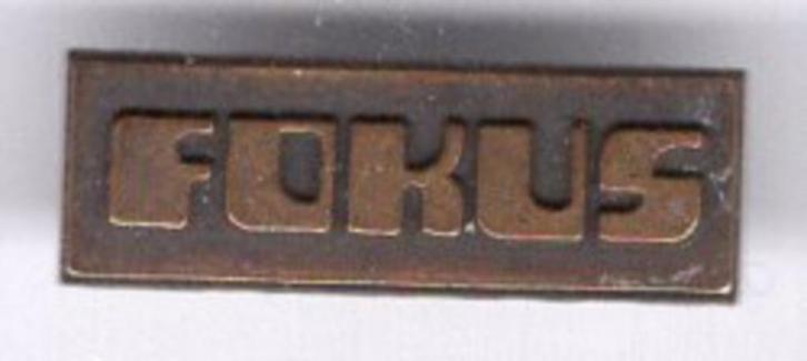 FOKUS koper broche ( U_206 ), Verzamelen, Speldjes, Pins en Buttons, Zo goed als nieuw, Speldje of Pin, Merk, Verzenden