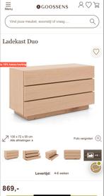 Commode / Ladekast - Stijlvol en Praktisch, Huis en Inrichting, Kasten | Dressoirs, Ophalen, 100 tot 150 cm, Eikenhout, Zo goed als nieuw