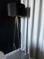Vloerlamp zwart /goud, Huis en Inrichting, Lampen | Vloerlampen, Ophalen, Zo goed als nieuw, 150 tot 200 cm