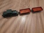 Fleischmann rails, lok en wagons., Hobby en Vrije tijd, Modeltreinen | H0, Gelijkstroom, Fleischmann, Ophalen of Verzenden, Gebruikt