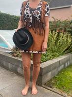 Cowboy Outfit Dames Carnaval + Hoed, Maat 38/40 (M), Carnaval, Ophalen of Verzenden, Zo goed als nieuw