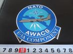 sticker Leger NATO AWACS E-3A Component  AC113*, Verzamelen, Ophalen, Zo goed als nieuw