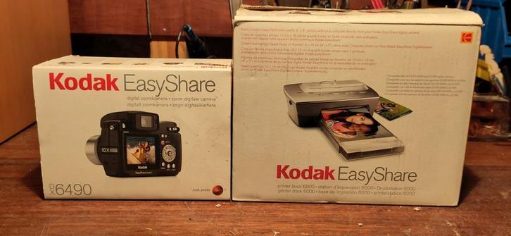 Kodak Easyshare camera DX6490 + printer dock 6000, Audio, Tv en Foto, Fotocamera's Digitaal, Gebruikt, Kodak, Ophalen
