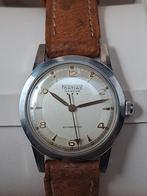 Erg fraaie vintage Pontiac Nageur herenhorloge, Overige merken, Staal, Met bandje, Polshorloge