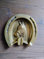 Vintage messing asbak paard, Ophalen of Verzenden