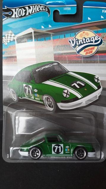 Porsche 911 1971 1:64 3inch Hotwheels Vintage Racing Pol beschikbaar voor biedingen