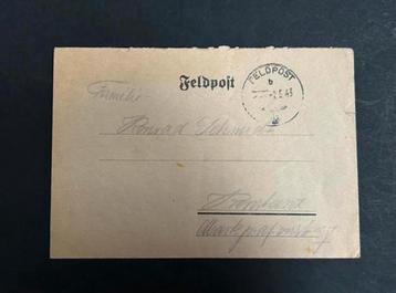 WII Feldpost Brief, 1943 beschikbaar voor biedingen