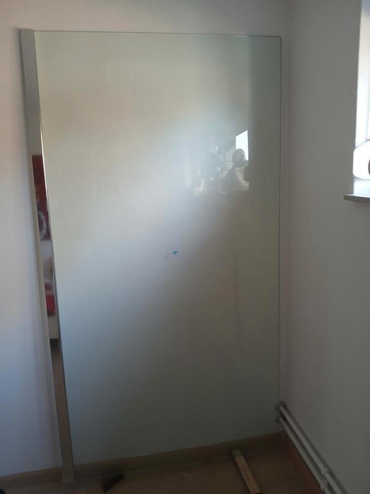 Nieuwe Douchewand - Veiligheidsglas 200x108cm, Doe-het-zelf en Verbouw, Glas en Ramen, Nieuw, Glasplaat, 160 cm of meer, 80 tot 120 cm