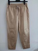 Broek lang96cm G.Ricceri L goudkleur 50%viscose 2xGedragen., Overige kleuren, Maat 42/44 (L), Ophalen of Verzenden, Zo goed als nieuw