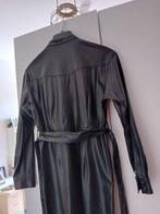 dames nep leren jurk nieuw maat S, Zwart, Nieuw, Ophalen of Verzenden, Knielengte