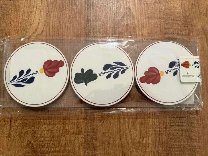 Boerenbont onderzetters, Huis en Inrichting, Woonaccessoires | Onderzetters, Nieuw, Glas of Kopje, Ophalen of Verzenden