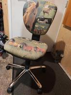 Paarden bureaustoel, Ophalen, Gebruikt, Groen