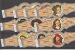 reeks 6405  schilders   1-10     sigarenbandjes, Verzamelen, Rookartikelen, Aanstekers en Luciferdoosjes, Verzenden, Sigarenbandjes