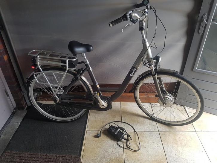 QWIC  TREND 3 ELEKTRISCHE FIETS (OPKNAPPEN (, Fietsen en Brommers, Elektrische fietsen, Zo goed als nieuw, Overige merken, 51 tot 55 cm