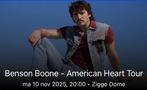 Benson Boone 10 november 1 ticket, Eén persoon, November