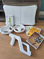 Wii Board Balance met accessories en games, Spelcomputers en Games, Spelcomputers | Nintendo Consoles | Accessoires, Ophalen, Gebruikt