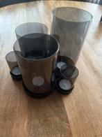 Waxinelichthouder infinity ( 6 waxinelichtjes), Ophalen, Gebruikt, Overige materialen