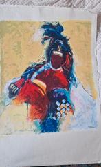 Gerard 't Hart - Sjamaan - Zeefdruk 132/170, Antiek en Kunst, Kunst | Litho's en Zeefdrukken, Ophalen of Verzenden