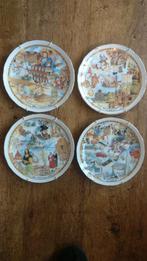 Decoratieve wandborden borden Millennium set, Ophalen of Verzenden, Zo goed als nieuw, Porselein, Bord of Schaal