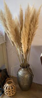 Metalen tuin vaas, Overige materialen, Overige kleuren, 50 tot 75 cm, Ophalen of Verzenden