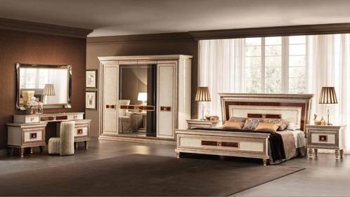 Italiaanse hoogglans slaapkamer marmer look hoogglans, Huis en Inrichting, Slaapkamer | Complete slaapkamers, Nieuw, Tweepersoons
