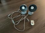 Wandlampen met lampen en schakelaar van Idual, Ophalen of Verzenden, Zo goed als nieuw