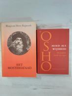 2 boeken van Osho (Bhagwan). Mosterdzaad+Moed als wijsheid, Boeken, Zo goed als nieuw, Ophalen