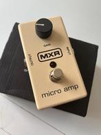 MXR micro amp clean boost pedal, Muziek en Instrumenten, Effecten, Ophalen of Verzenden, Zo goed als nieuw