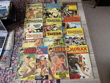 Tarzan 9 x en Korak zoon van Tarzan 4 x. beschikbaar voor biedingen