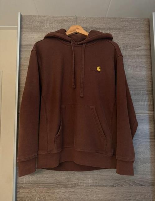 Carhartt brown hoodie | Small, Kleding | Heren, Truien en Vesten, Zo goed als nieuw, Maat 46 (S) of kleiner, Bruin, Ophalen of Verzenden