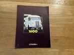 Citroën H1600 bestelwagen Brochure 1971, Ophalen of Verzenden, Gelezen