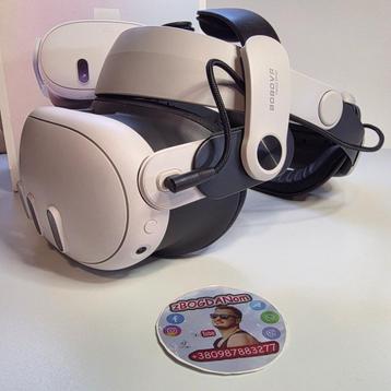 Meta Quest 3 BOOBVR M3 Pro with battery USB CABLE 5M beschikbaar voor biedingen