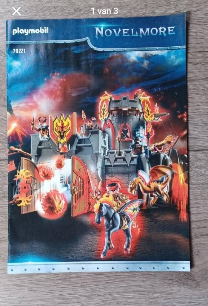 Ridderkasteel playmobiel, Ophalen, Zo goed als nieuw, Complete set