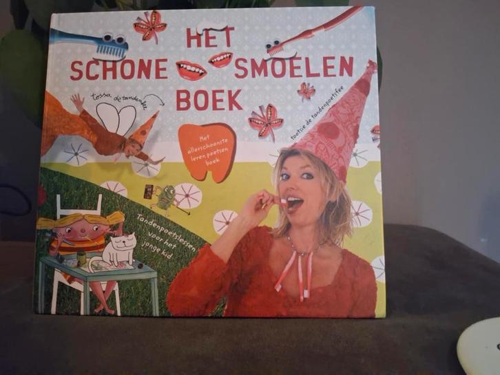 Het Schone Smoelen Boek - Tandenpoetslessen voor jonge kids, Boeken, Kinderboeken | Baby's en Peuters, Zo goed als nieuw, 2 tot 3 jaar