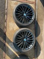 BMW F30 19 inch Breedset Velgen met Runflat + TPMS, Gebruikt, Overige, Banden en Velgen, Personenwagen