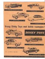 Dinky Toys advertentie, Ophalen of Verzenden