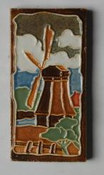 Westraven tegeltje, Molen., Antiek en Kunst, Verzenden
