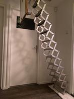 aluminium trap voor binnen, Doe-het-zelf en Verbouw, Ladders en Trappen, Ophalen, Gebruikt, Trap, Opvouwbaar of Inschuifbaar