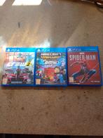 3 ps4 games (Crew 2, minecraft story mode, spider man), Spelcomputers en Games, Games | Sony PlayStation Vita, Ophalen of Verzenden