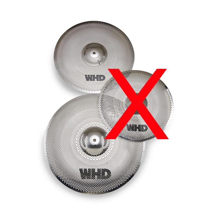 1 x WHD Low Volume 18" Crash Ride Cymbal, Muziek en Instrumenten, Drumstellen en Slagwerk, Zo goed als nieuw, Overige merken, Ophalen