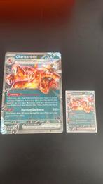 Charizard EX - Jumbo kaart, Hobby en Vrije tijd, Verzamelkaartspellen | Pokémon, Ophalen of Verzenden, Zo goed als nieuw, Losse kaart