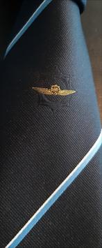 Rijks Luchtvaart Dienst politie stropdas, Ophalen of Verzenden, Nederland, Embleem of Badge