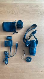Spiegelreflex camera Nikon D40 met 2 lenzen, Ophalen of Verzenden, Gebruikt, Nikon, Geen optische zoom