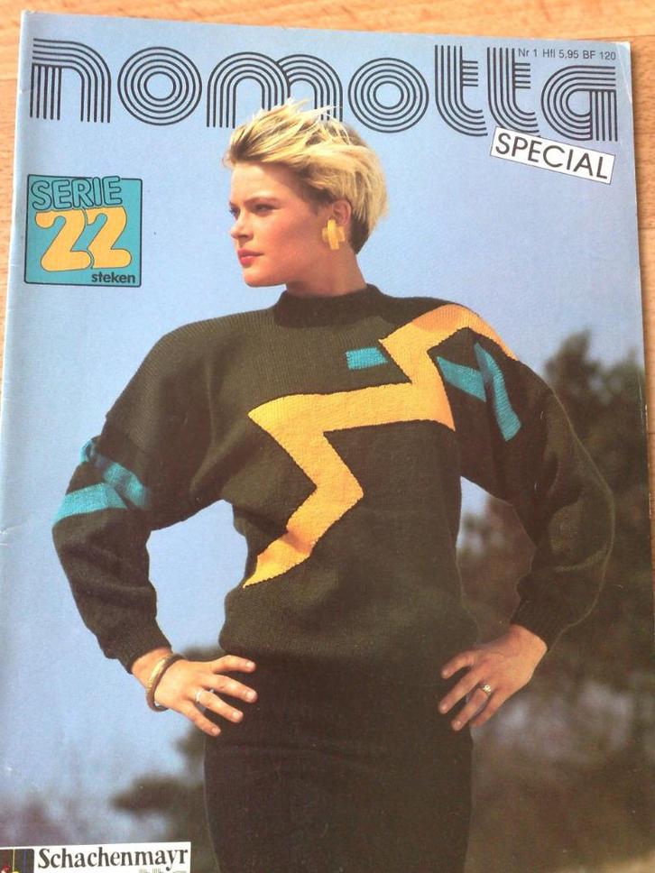 Schachenmayr nomotta special breien nr. 1, Hobby en Vrije tijd, Breien en Haken, Gebruikt, Breien, Patroon of Boek, Verzenden