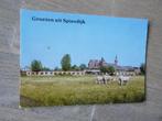 Spierdijk, bejaarden centrum 't Oeverland/schapen in wei1983, Verzamelen, Ansichtkaarten | Nederland, Verzenden, 1960 tot 1980