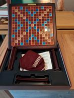 Scrabble de luxe, Ophalen of Verzenden, Zo goed als nieuw