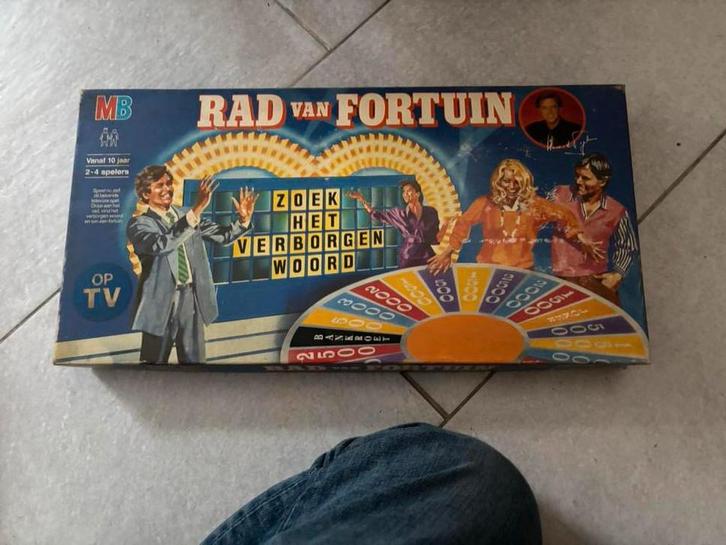 Rad van Fortuin Bordspel - Vintage Klassieker, Sport en Fitness, Darts, Gebruikt, Overige typen, Ophalen