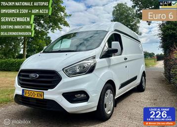 Ford Transit Custom 320 2.0 TDCI Eu6 L2H2 Sortimo servicebus beschikbaar voor biedingen