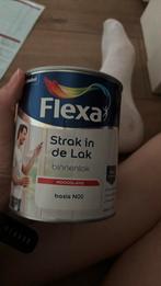 Flexa Nachtblauw binnenlak waterbasis, Doe-het-zelf en Verbouw, Verf, Beits en Lak, Minder dan 5 liter, Ophalen of Verzenden, Zo goed als nieuw