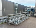ZEER GROTE STALEN STEIGER! COMPLEET! Steiger + Klemmen, Ophalen, Gebruikt, Gevelsteiger, 5 meter of hoger